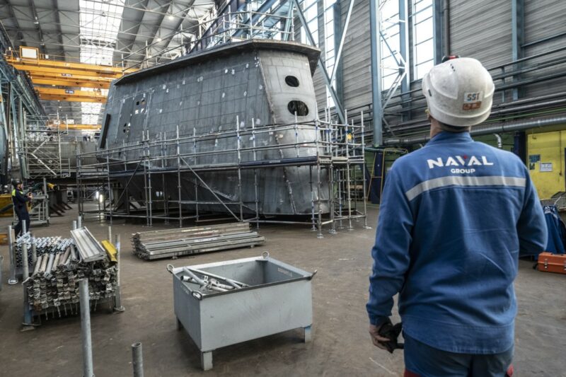 naval group construction FDI Lorient