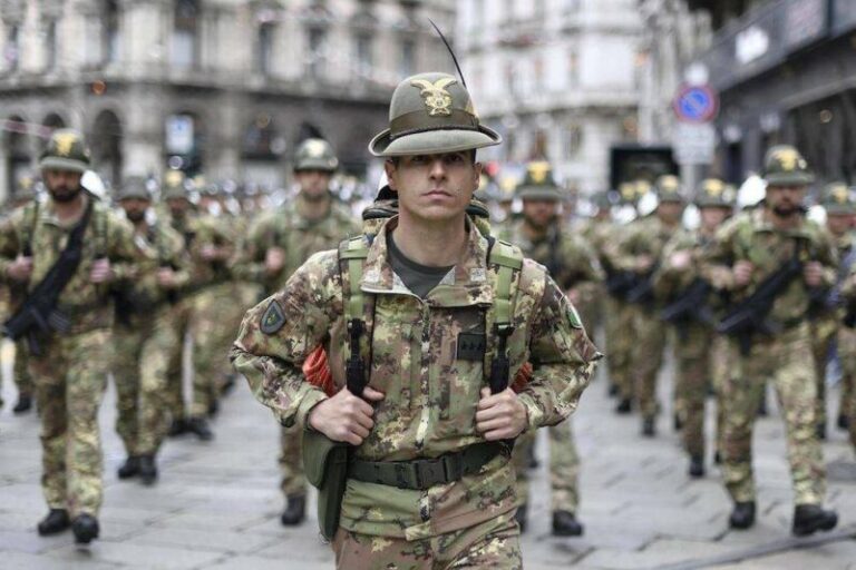 Il manquerait 45,000 militaires à l’Armée de terre italienne !