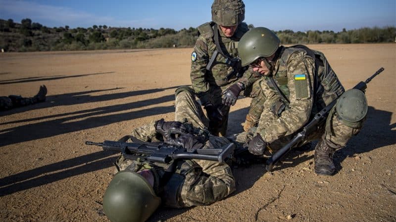 Firsthelp training oekraïne Russische Federatie | Russisch-Oekraïens conflict | Militaire training en oefeningen