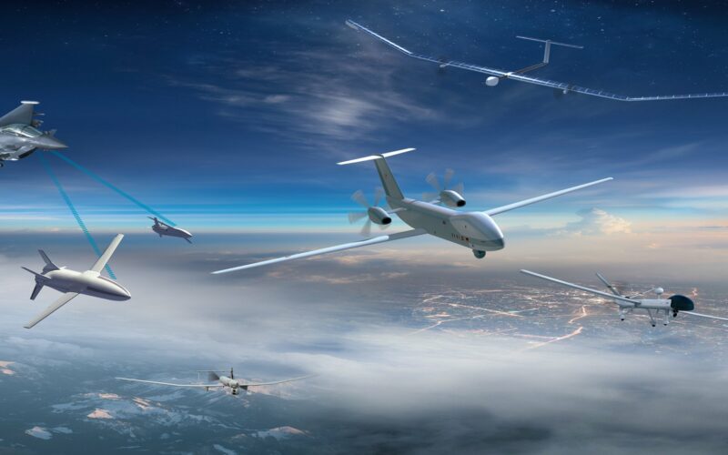 Eurodrone RPAS skal spille en stor rolle i det europæiske fremtidige luftkampsystem eller FCAS