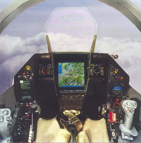 tableau de bord du Rafale F3R