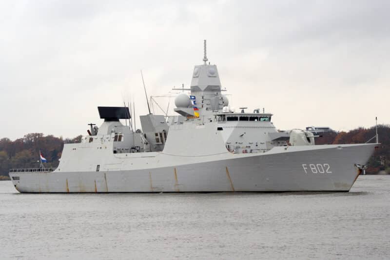 Dutch Navy frigate De seven provincial