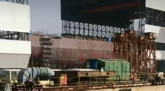 Nouveaux destroyers produits dans une troisième chantier naval chinois