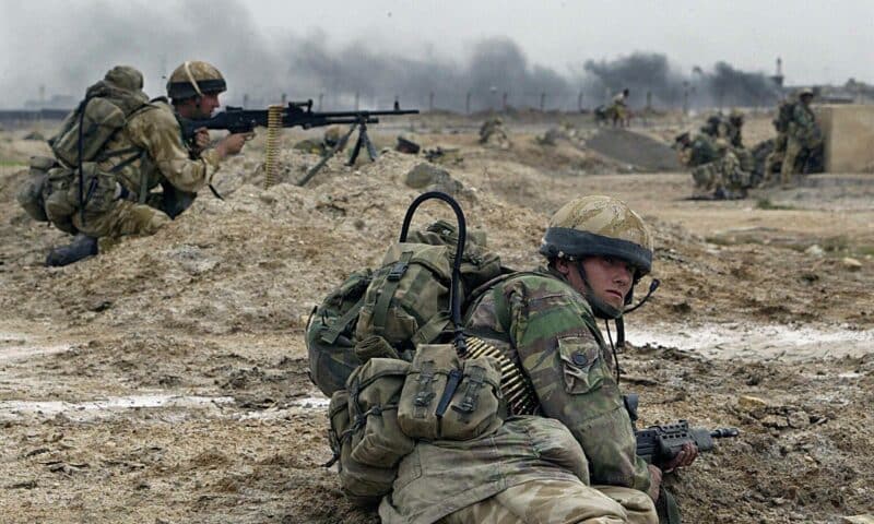 British army irak