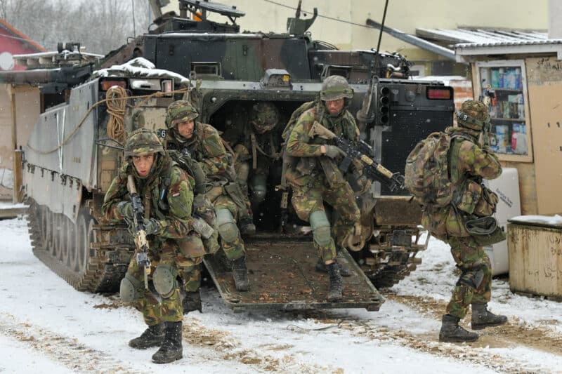 Holandské armády CV90