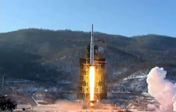 lancio di un razzo nordcoreano