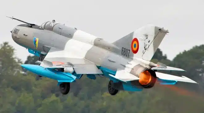 MIG21 Romania.jpg Fighter aircraft | Military alliances | Military aircraft construction 