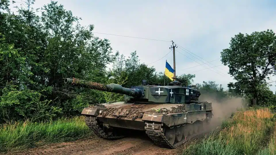 Leoaprd 2A4 Ukrajina