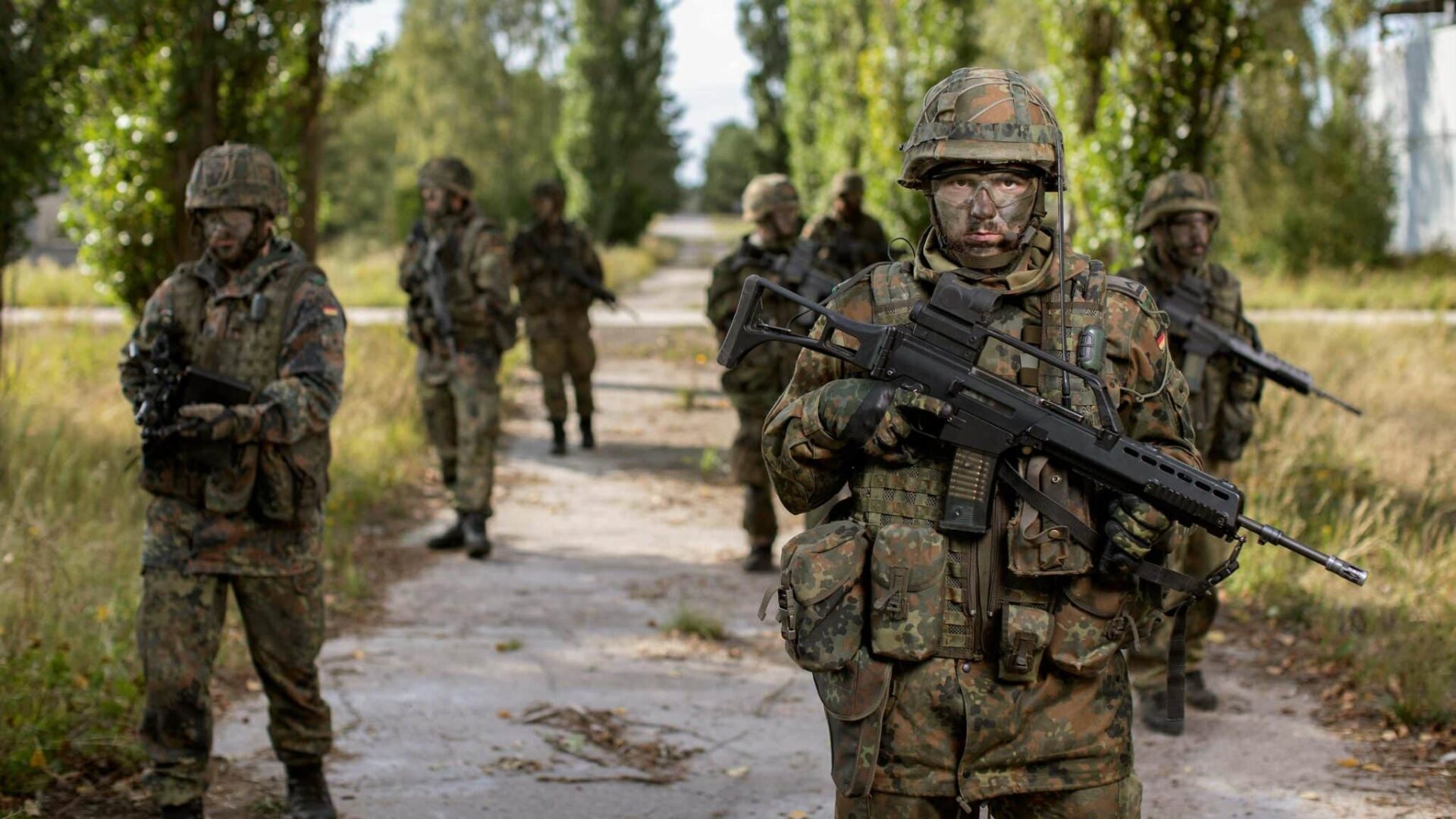 Bundeswehr Soldat allemand das Heer