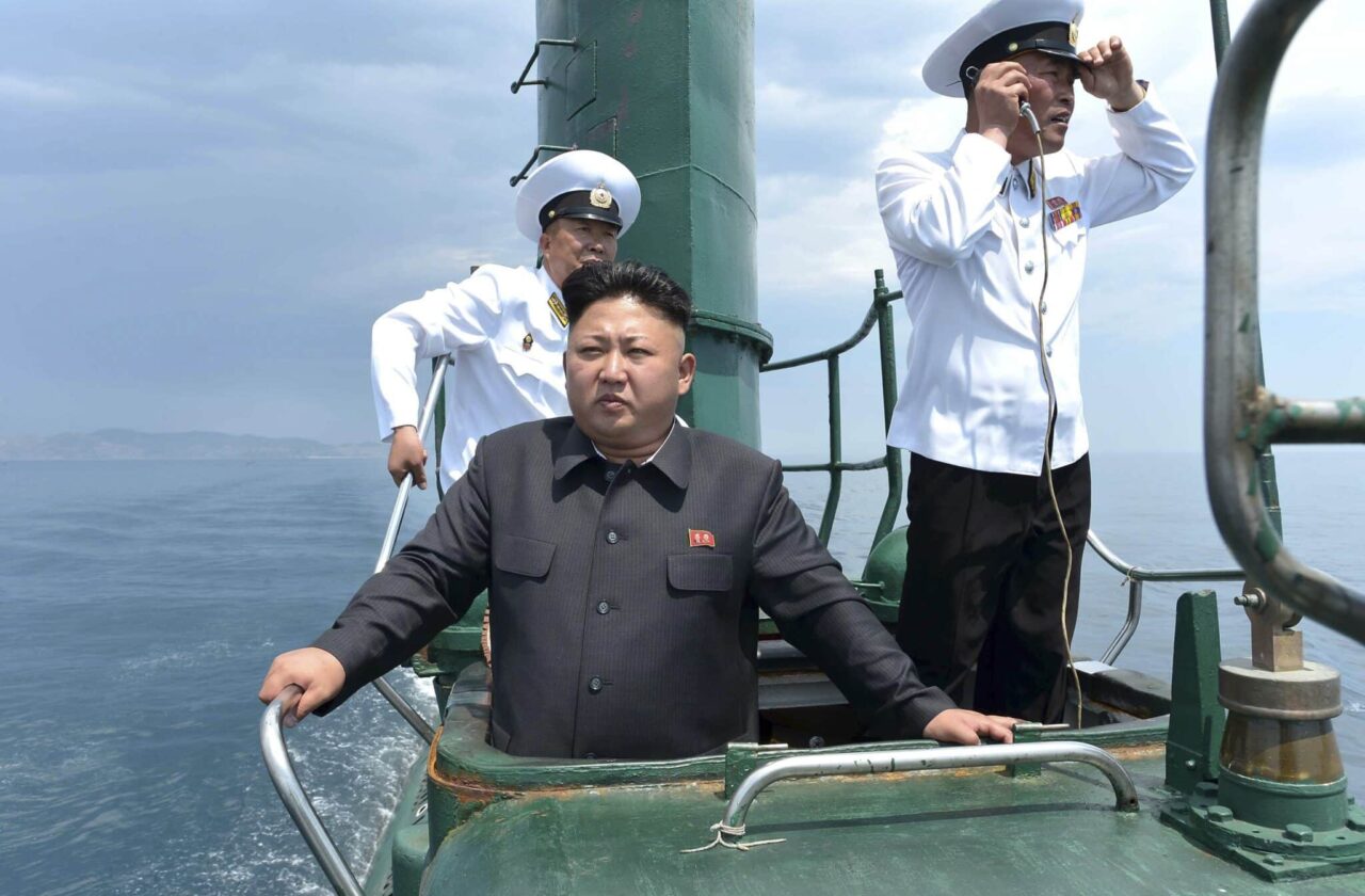 Kim Jong Un sous-marin Sanpoo Corée du Nord