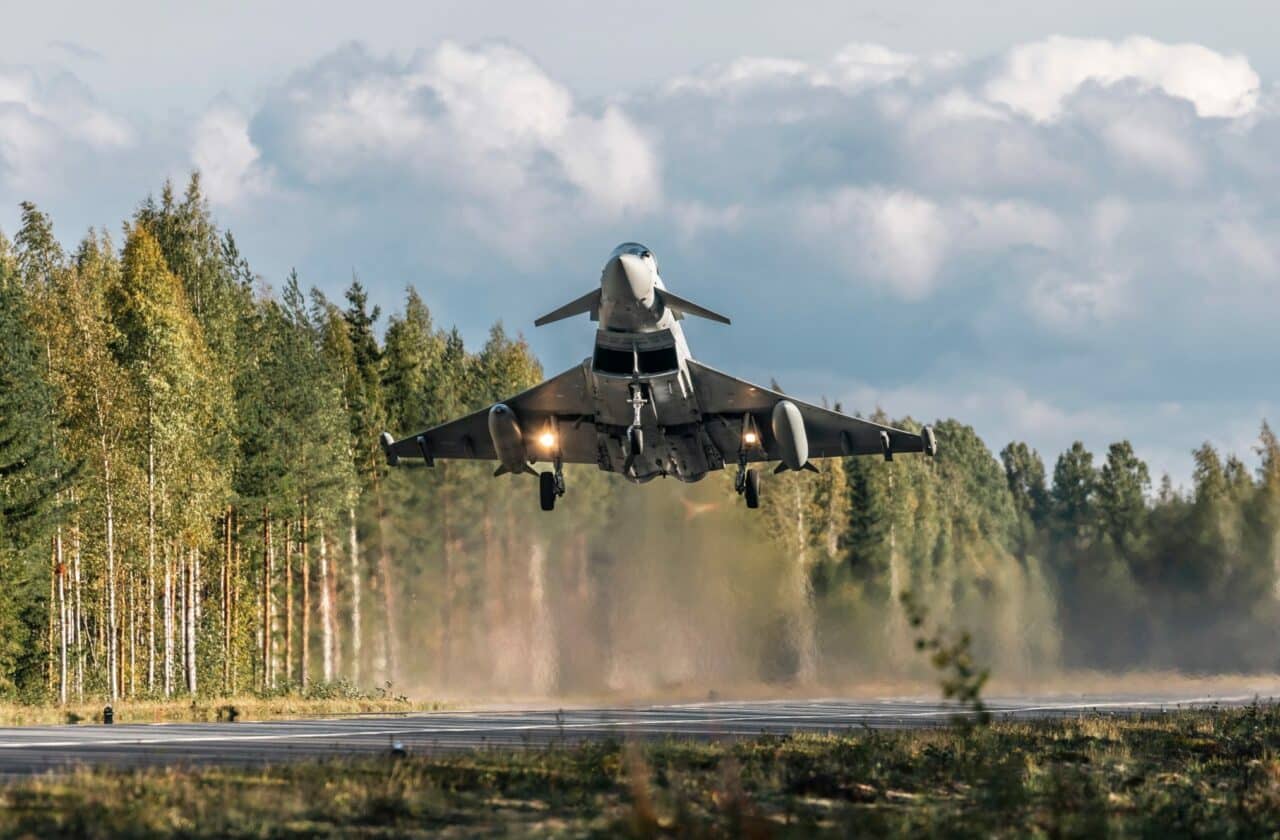 Eurofighter Typhoon RAF en Finlande