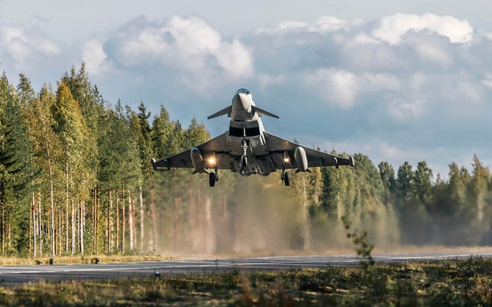 Eurofighter Typhoon RAF en Finlande