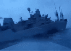ukrainian naval drone strike