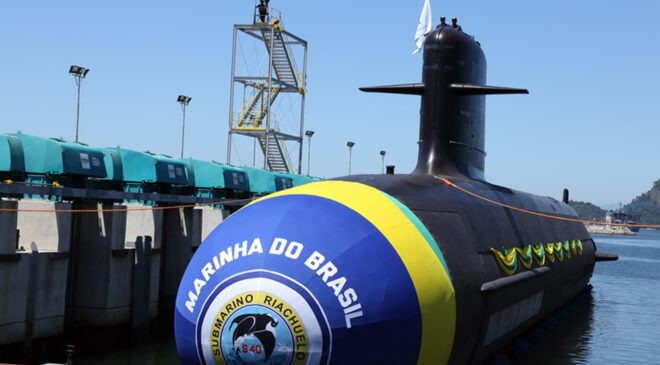 Brasiliansk ubåt av typen Riachuelo Scorpene