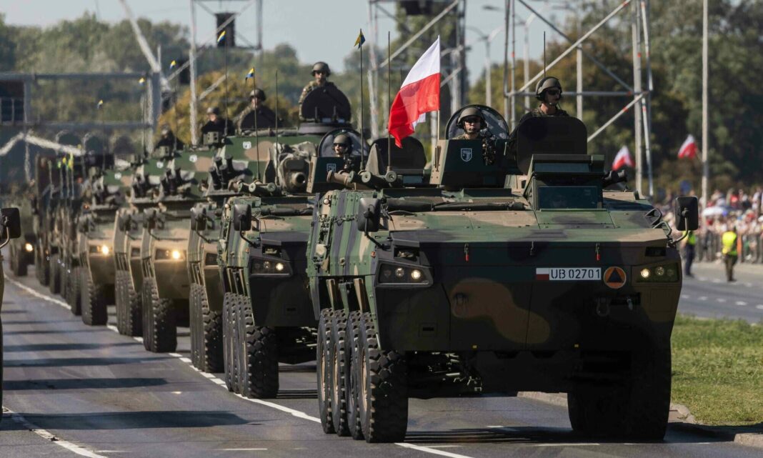 parade miltiaire pologne