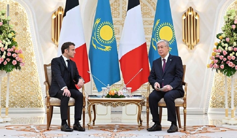 Macron Tokayev Novembre 2023 Astana