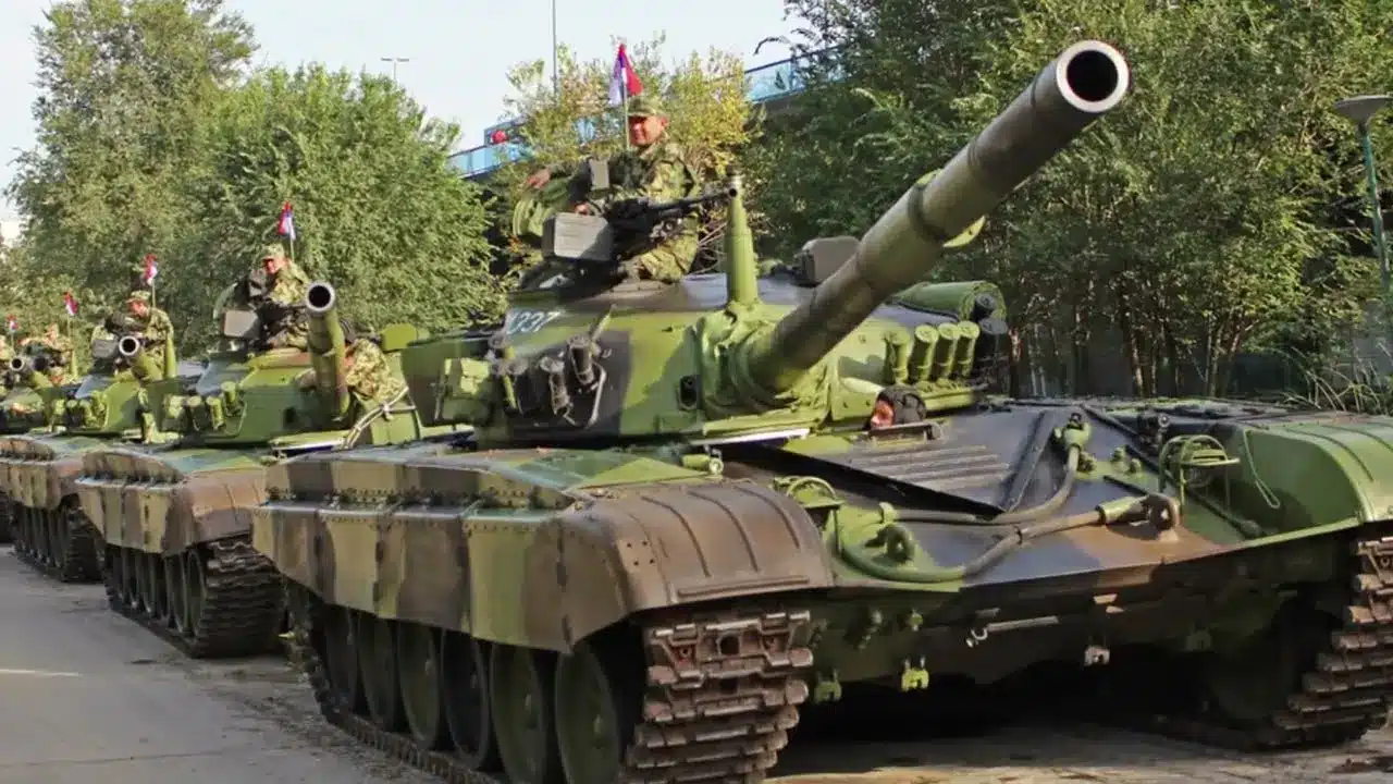 ministère de la défense Croate M-84A tank