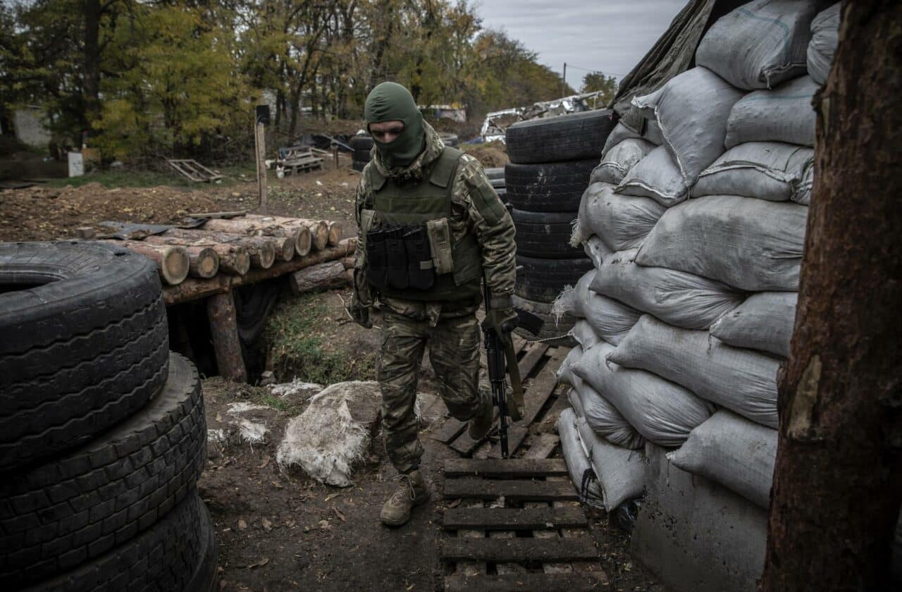 Ligne defensive russe en Ukraine