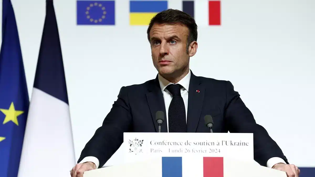 La derrota de Rusia en Ucrania, el objetivo estratégico de los europeos según Emmanuel Macron
