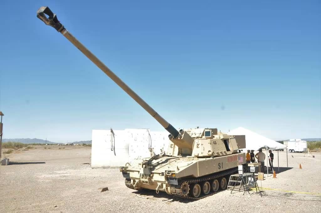 super-cannone M1299 dell'esercito americano