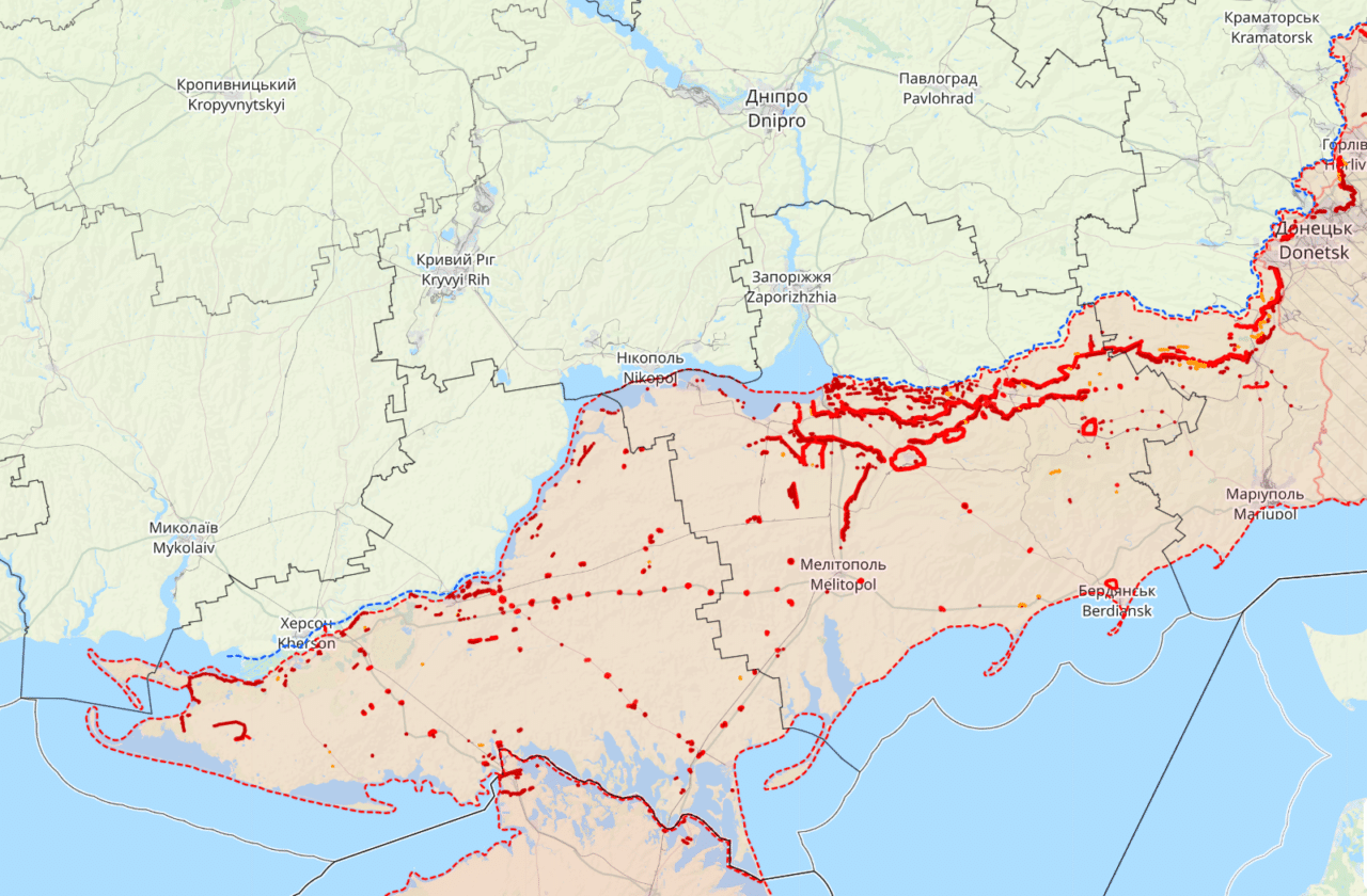défenses russes ligne Surovikine