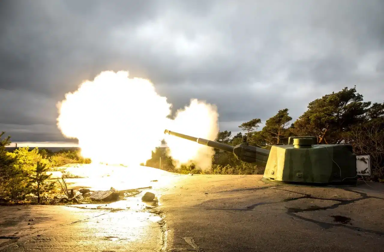Marine finlandaise batterie côtière 130 53 TK