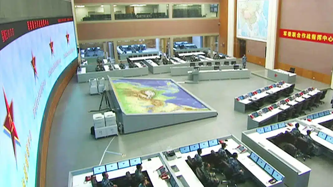Armée chinoise wargame center