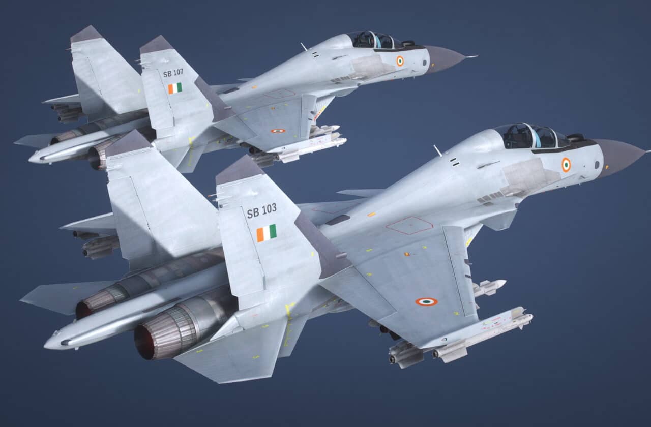 engagement aérien du 7 mai Su-30MKI Indian Air Force