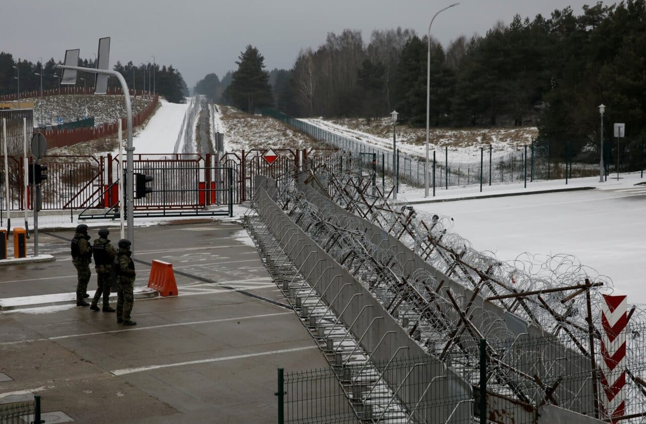 frontière pologne bielorusse