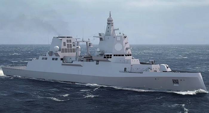 Modèle Meko A400 AMD de TKMS