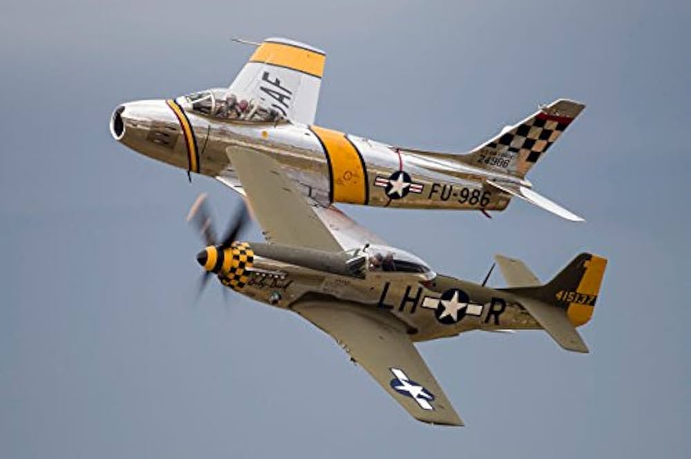 F-86 et P51 US Air Force