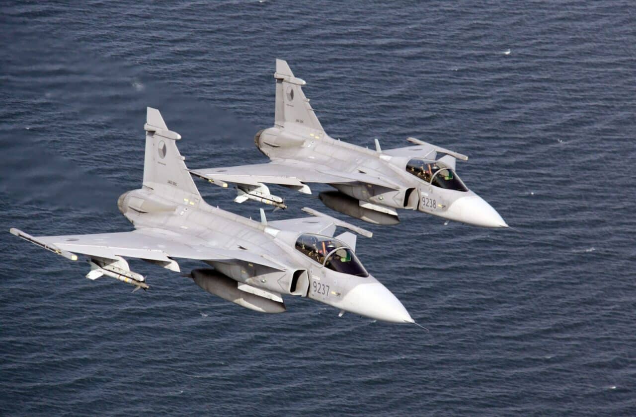 industrie aéronautique européenne Saab JAS 39 Gripen C Flygvapnet