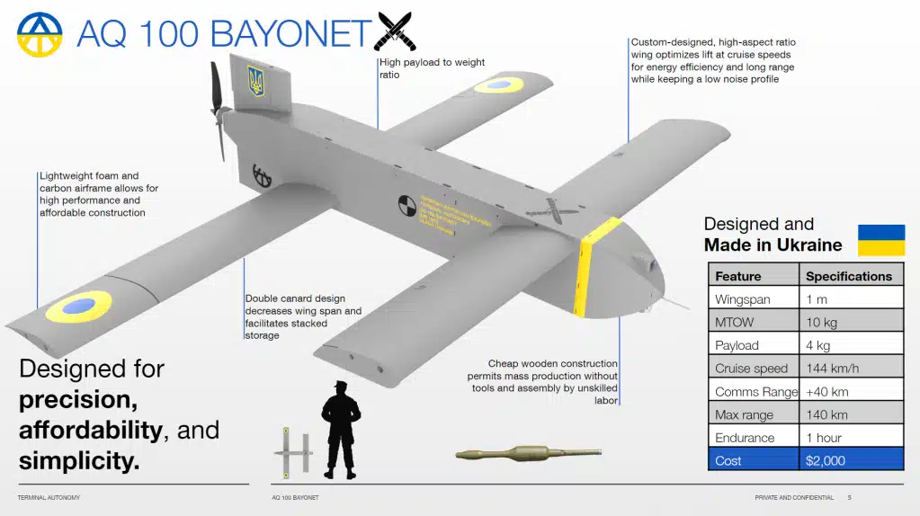 Les drones d'attaque AQ400 Scythe vont-ils sauver l'Ukraine ? 83 AQ100 Bayonet