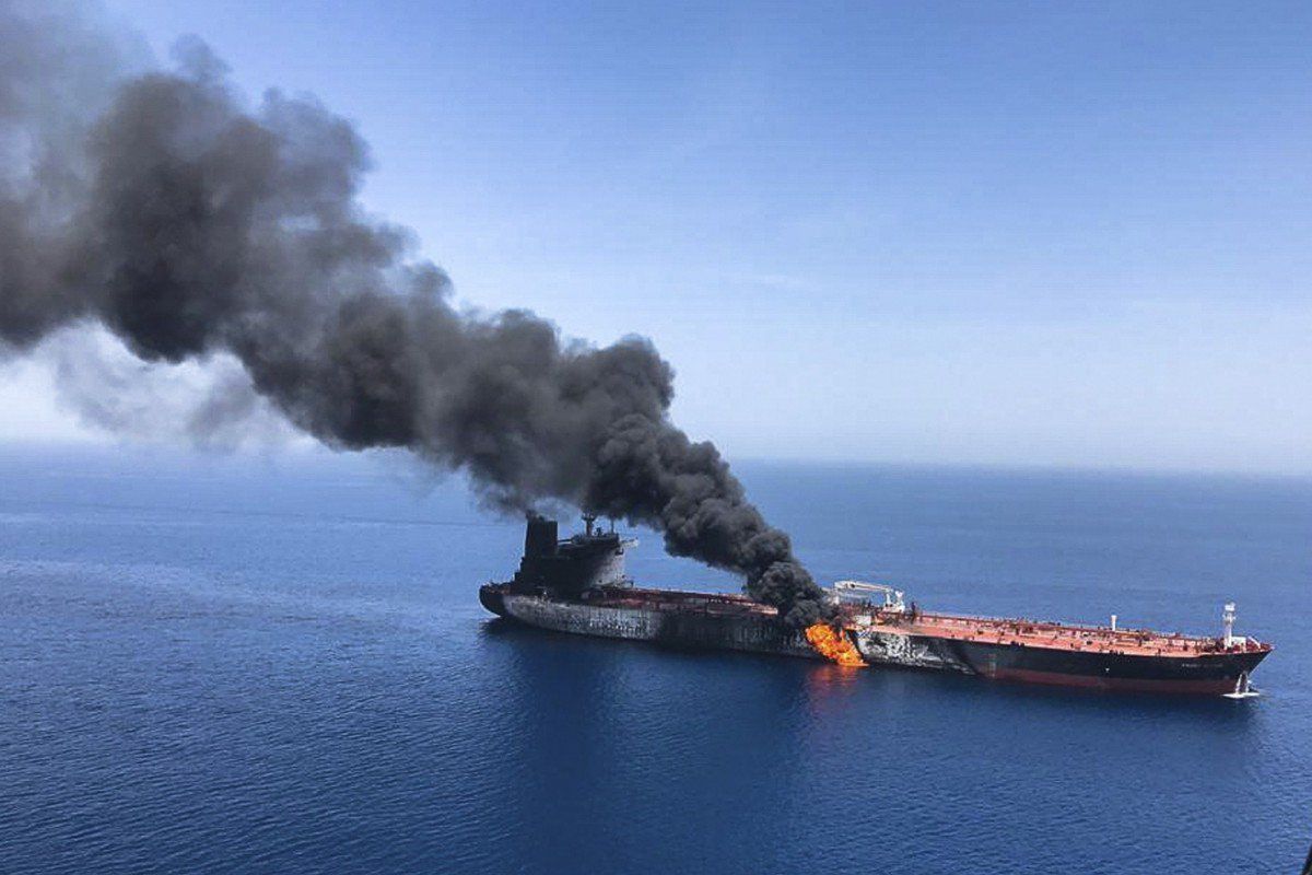 petrolier Mercer Street frappé par un drone Shahed-136 en 2021