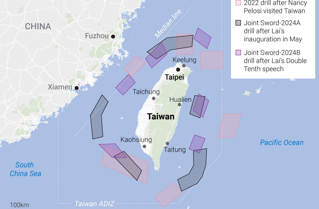 Joint Sword 2024 flotilles