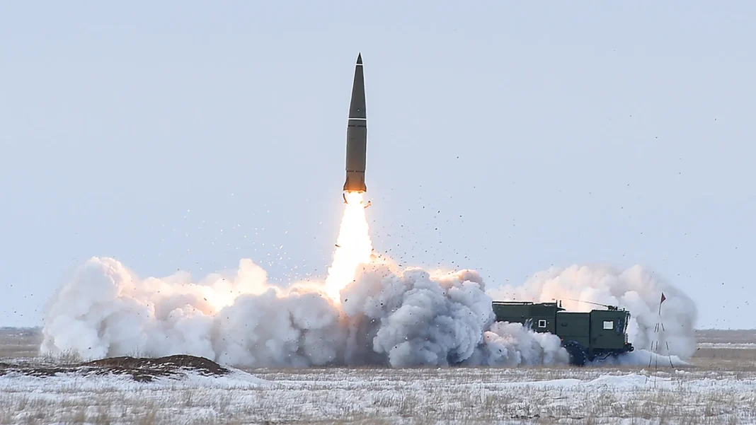 lancement d'un Iskander-M russe