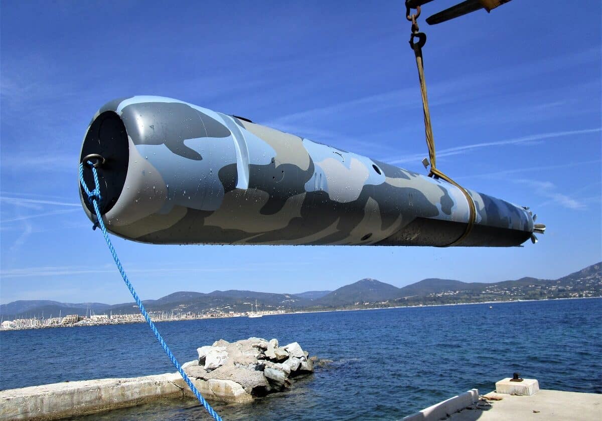 D-19 drone UUV Naval group