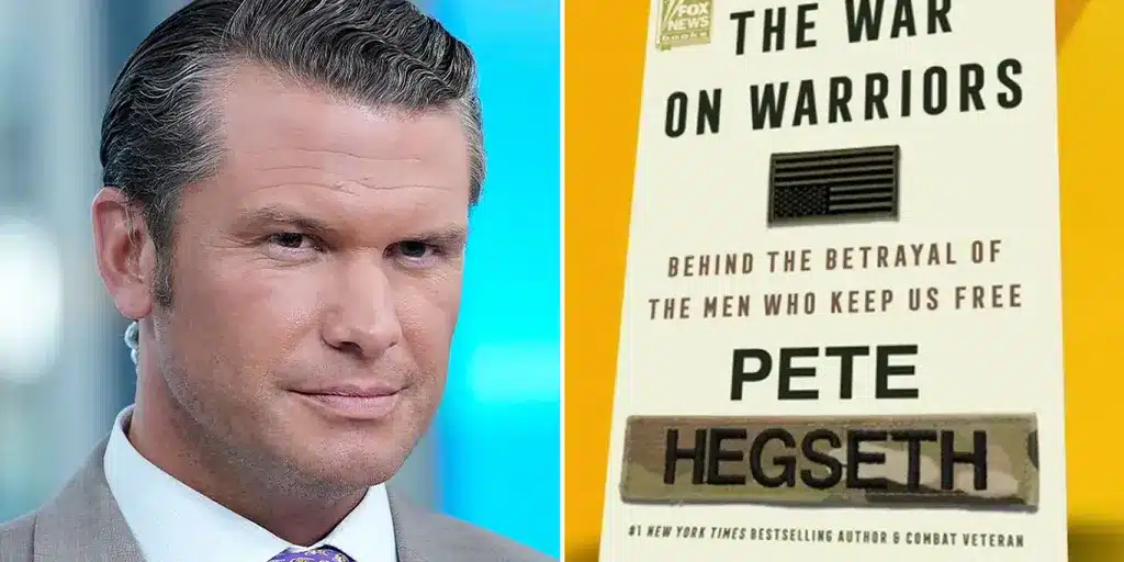 En proposant Pete Hegseth comme Secrétaire à la Défense, Donald Trump vise directement le Pentagone 3 Pete hegseth livre