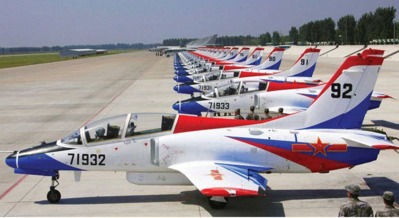 JL-8 Karakouroum Forces aériennes de l'Armée populaire de Libération