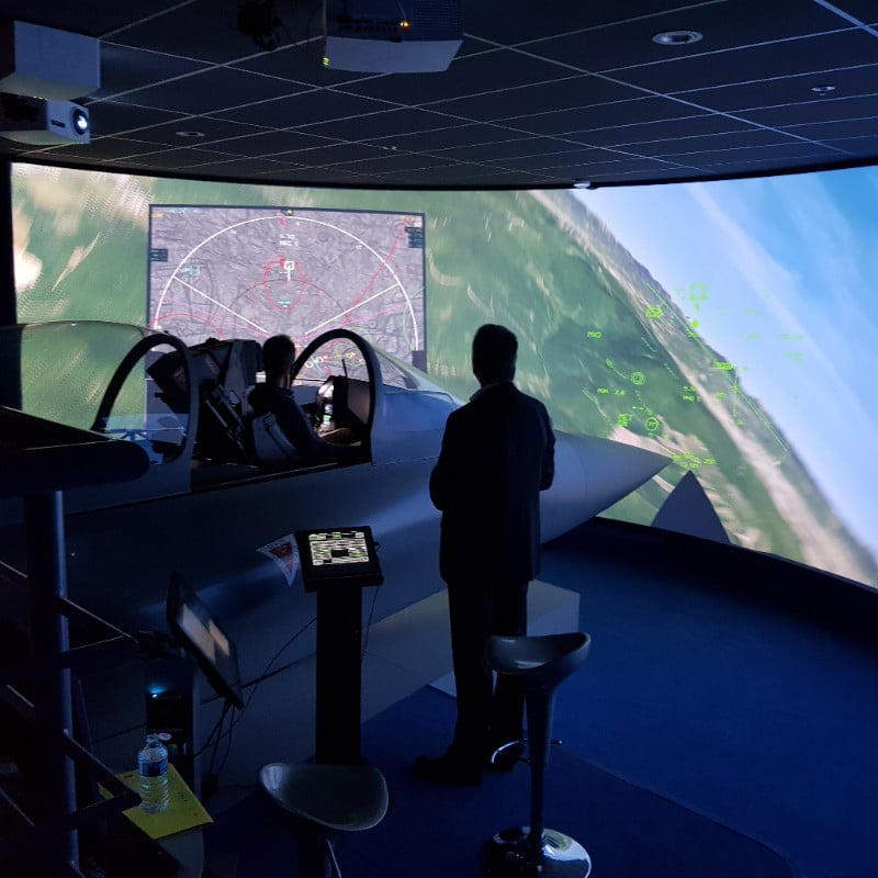 simulateur Rafale
