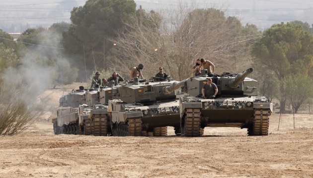 leopard 2A4 Armée de terre espagnole vers ukraine