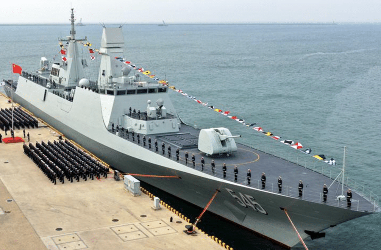 新型054B型フリゲートが中国艦隊に加わる