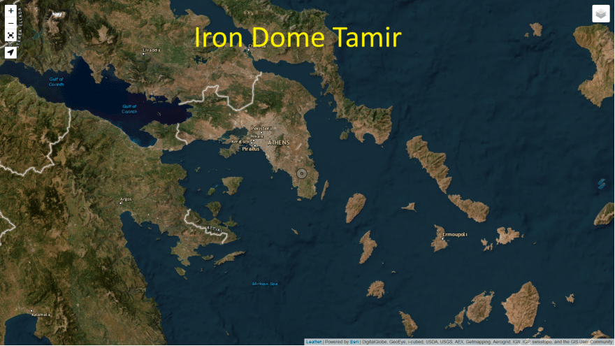 portée iron Dome