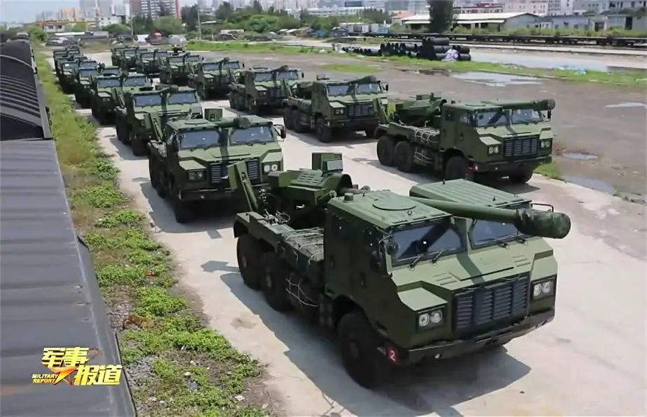 Chinese PCL 181 self propelled howitzer enters in services with army of China 925 001.jpg Actualités Défense