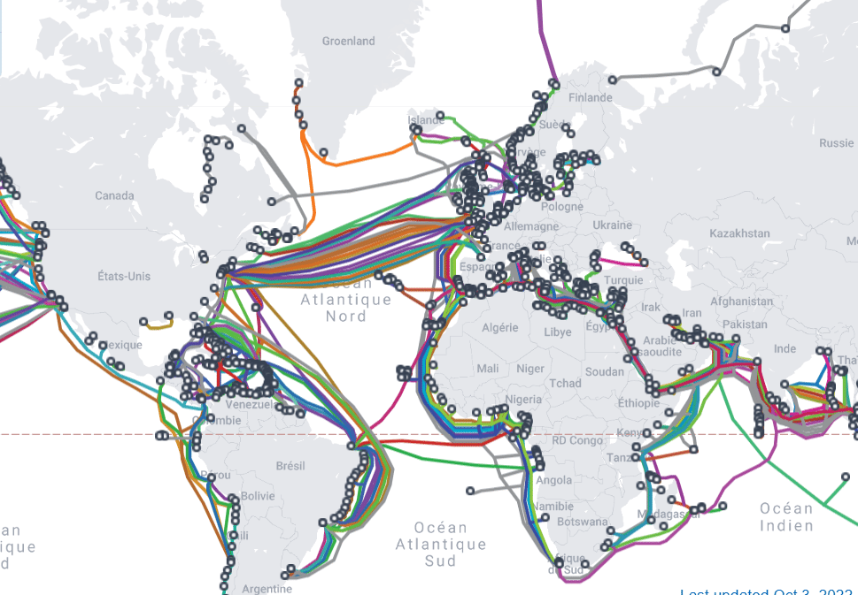 cables sous-marins