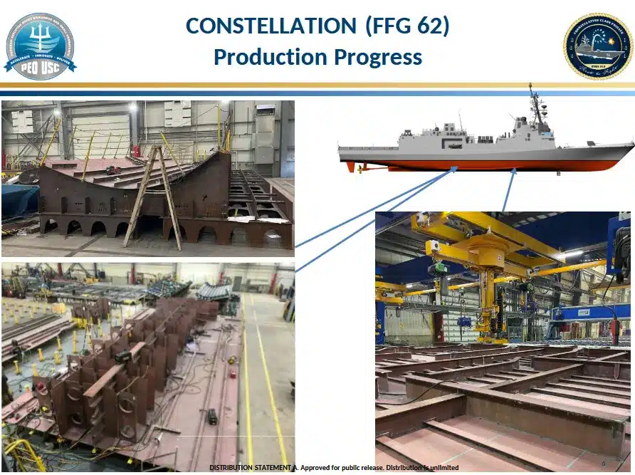 Frégate constellation Fincantieri Marinette
