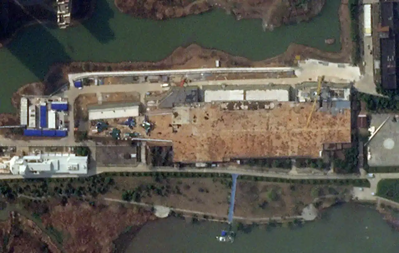 Type 004 site d'essais Wuhan