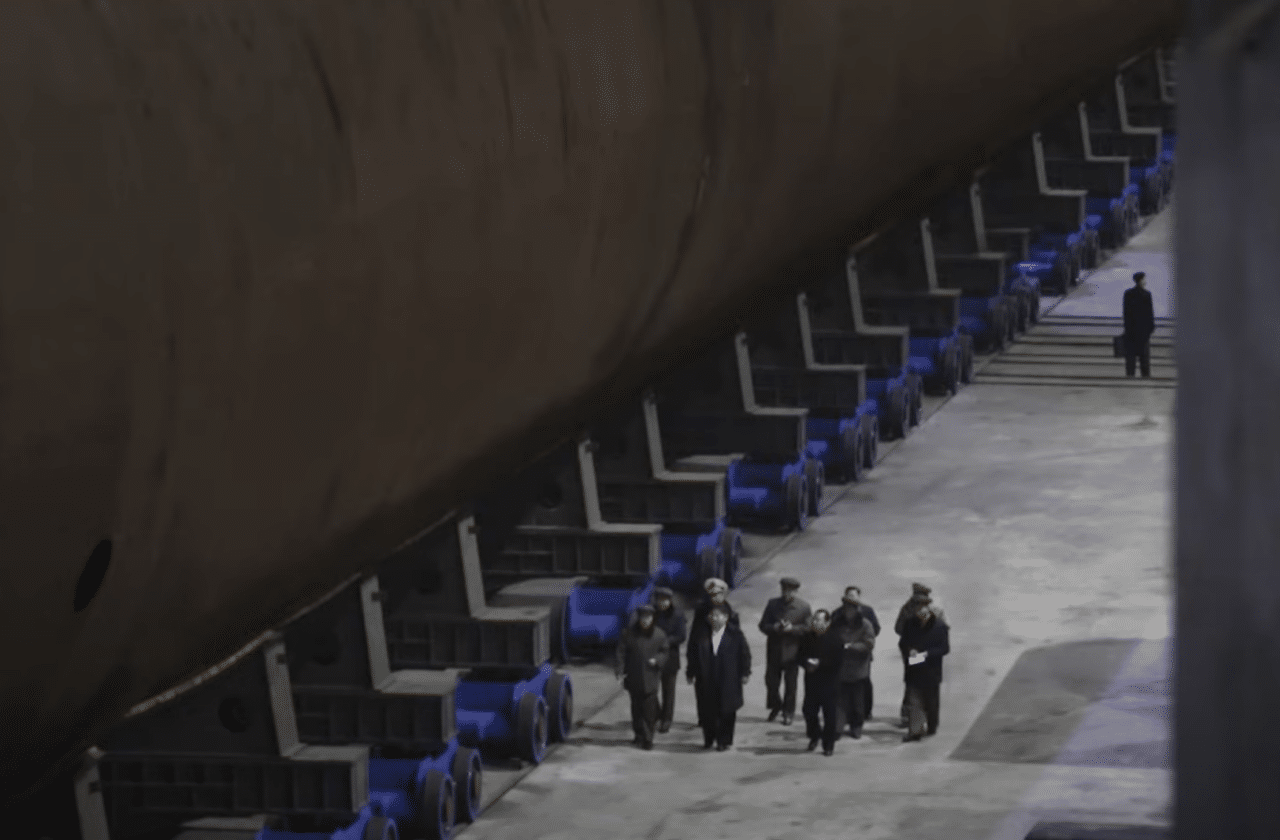 sous-marin nucléaire lanceur d'engins nord-coréen Kim jong un