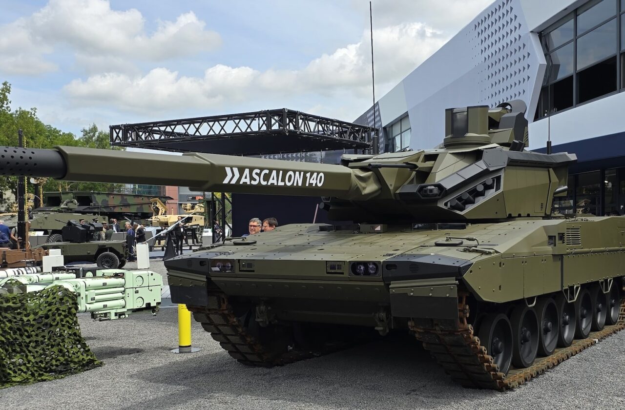char de combat EMBT Ascalon 140 mm Eurosatory 2024
