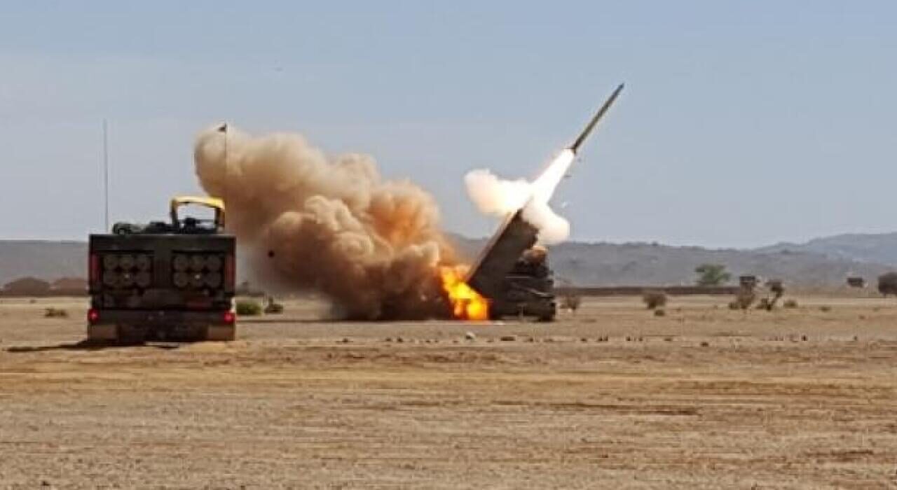 Lance roquette multiple LRU au Mali armée de terre